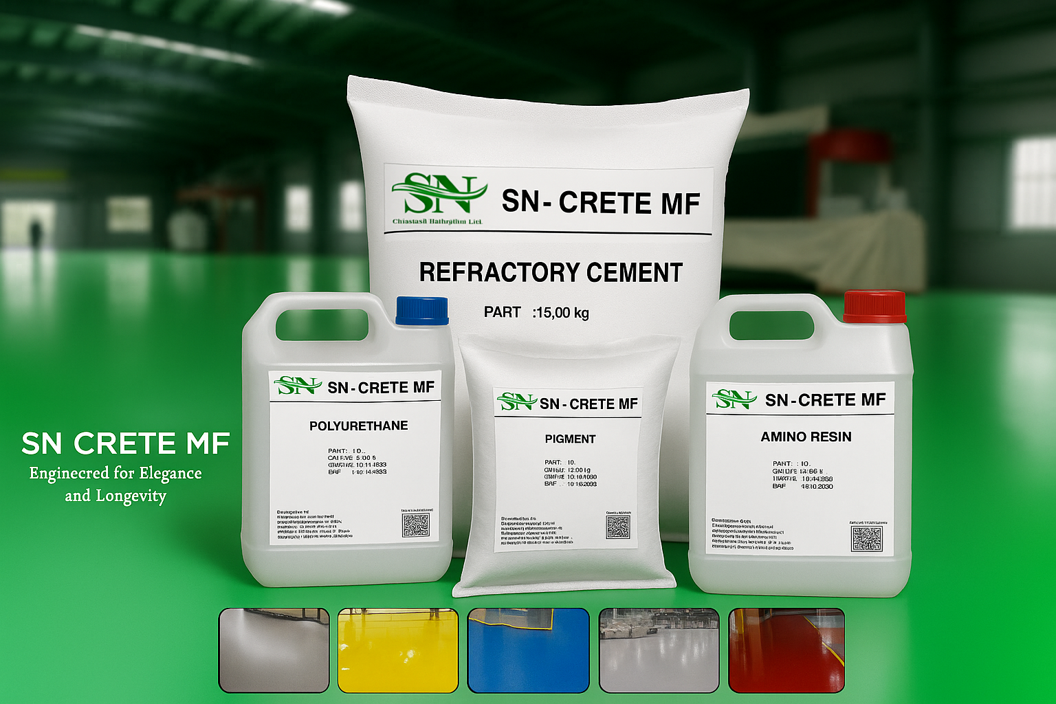 SN CRETE MF PU floor